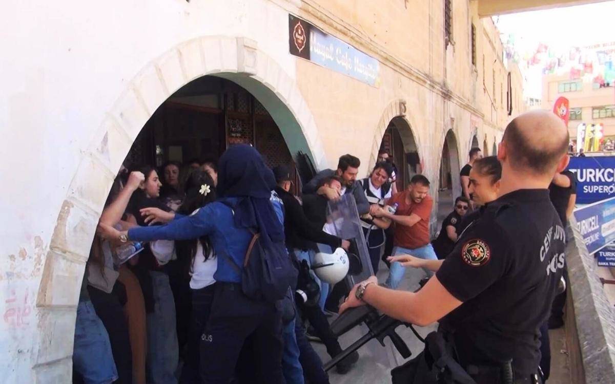 Youth from European countries detained during protest in Urfa sent to Repatriation Center