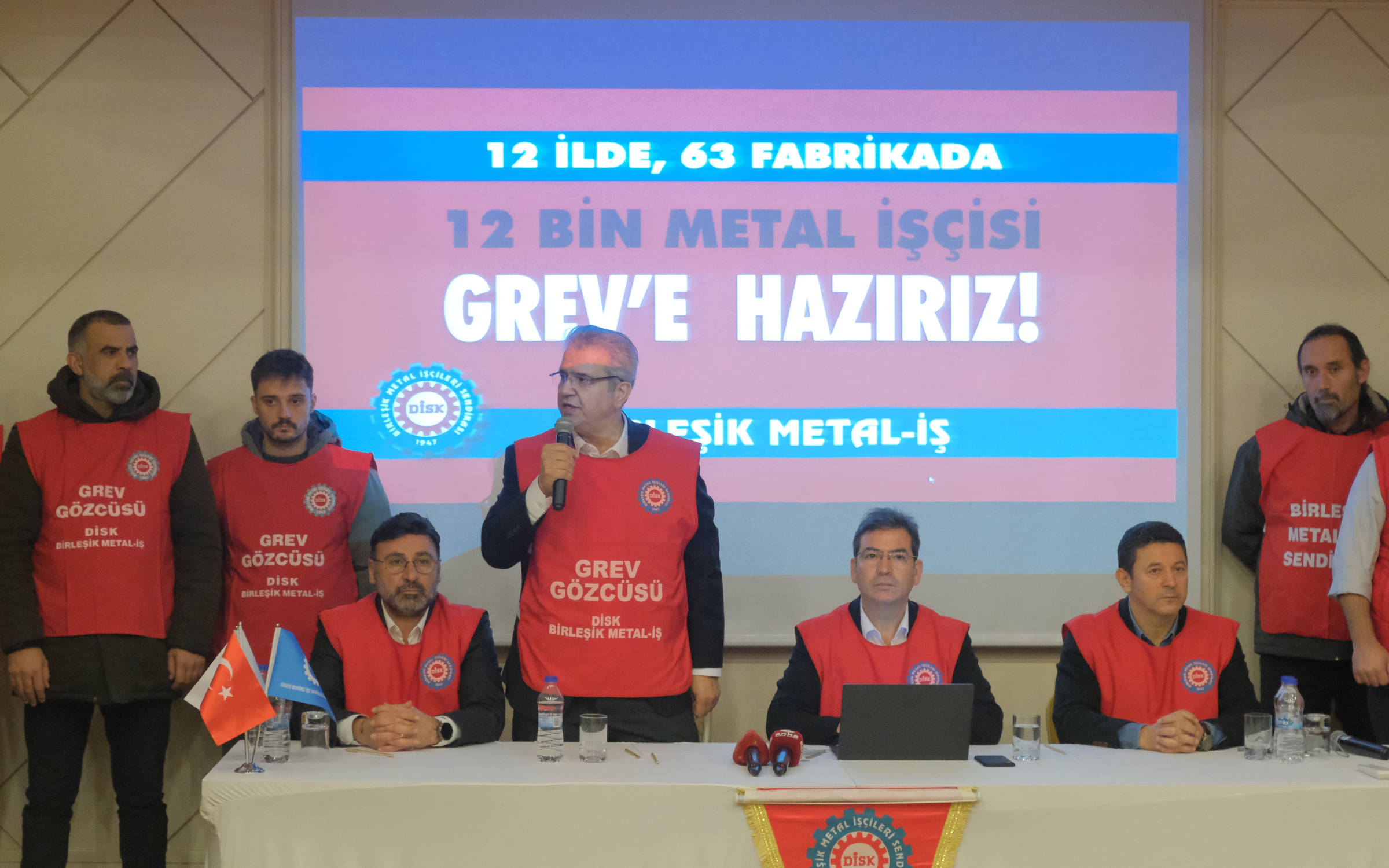 Birleşik Metal-İş üyesi metal işçileri 19 Ocak'ta greve çıkıyor