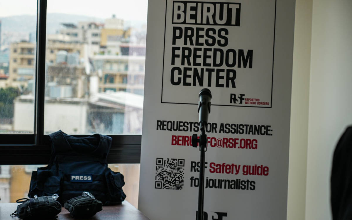 Gazze’de savaş: RSF, Beyrut’ta bir bölgesel basın özgürlüğü merkezi kurdu
