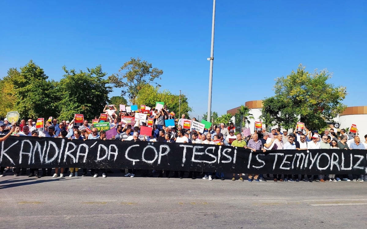 Kandıra’daki çöp tesisi ÇED toplantısı protestolar nedeniyle iptal edildi