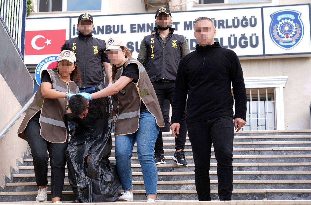 19-year-old suspect in İstanbul police killing transported in trash bag and animal control vehicle