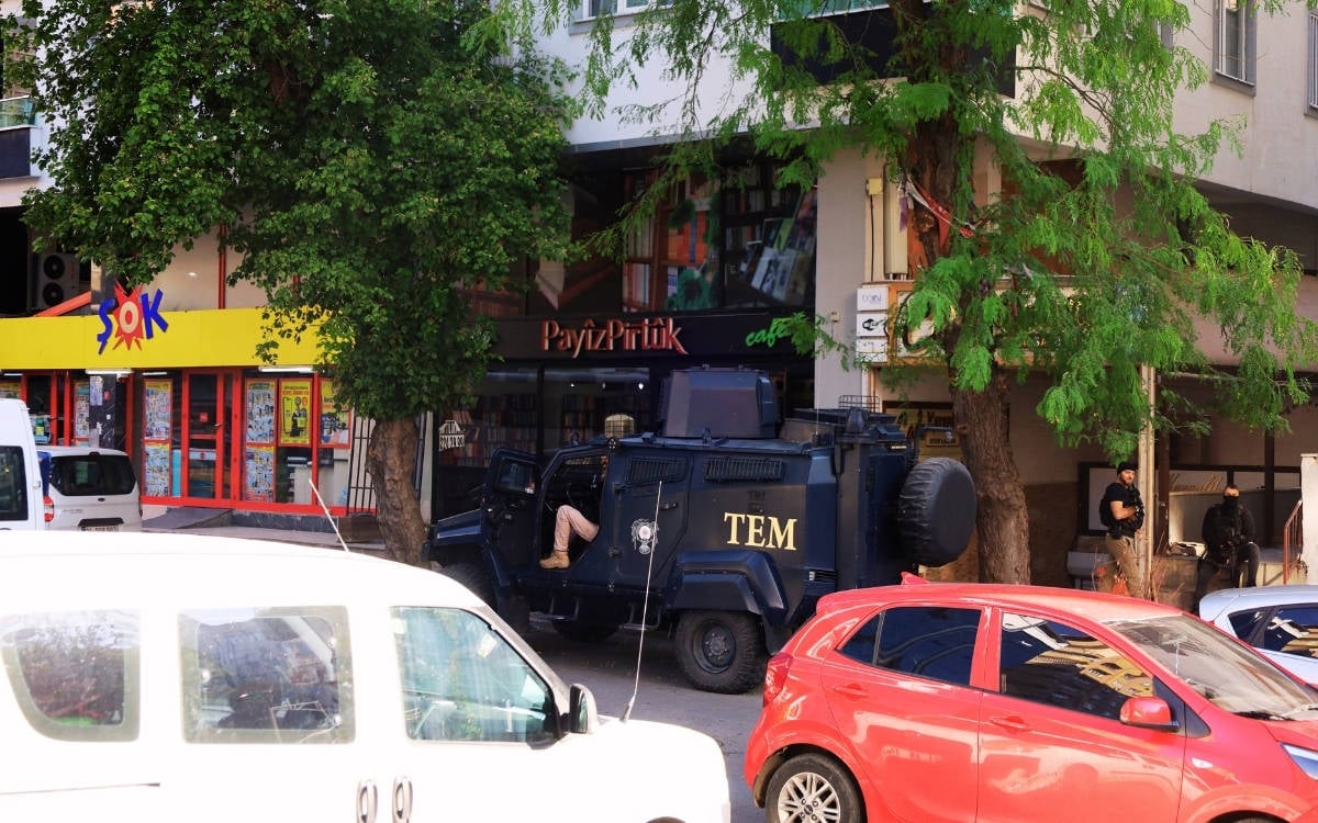 MED-DER, Payîz Pirtûk ve Anka Dil ve Sanat Eğitim Kooperatifi'ne polis baskını