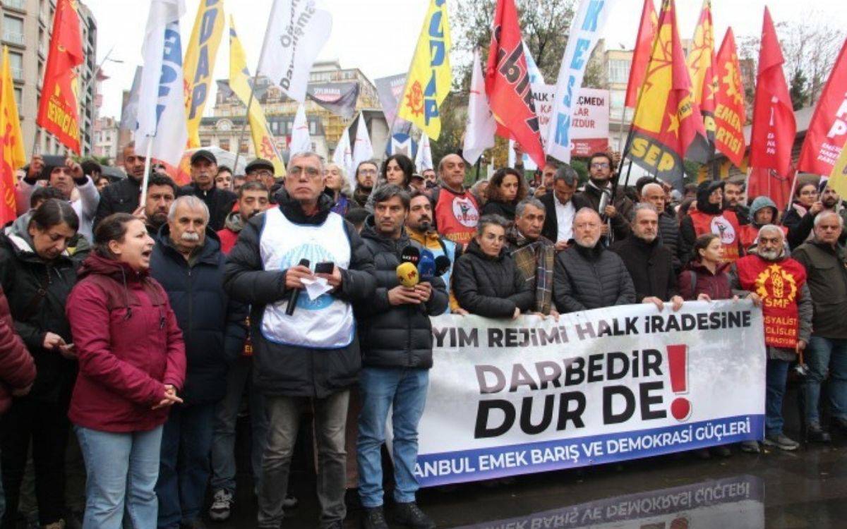 İstanbul'da kayyım protestosu: Dersim halkı direnişten vazgeçmez