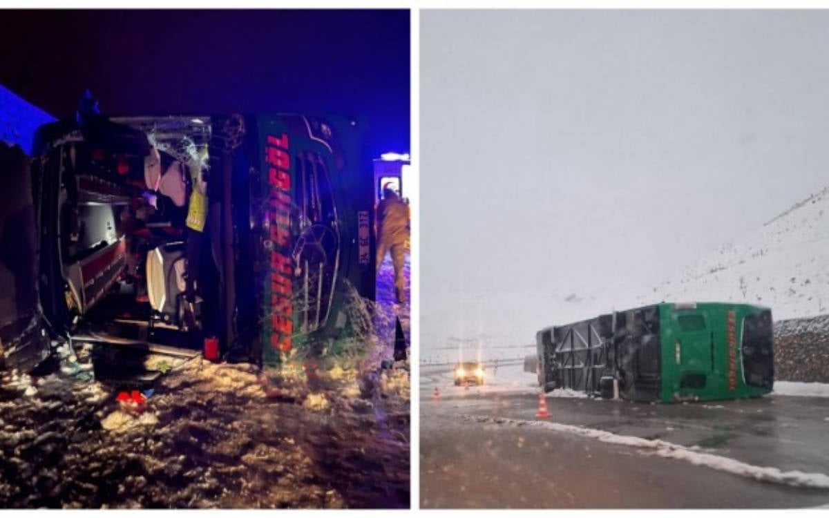 Li Çewlîgê otobusa rêwiyan qulibî: 2 kes mirin, 16 kes birîndar bûn