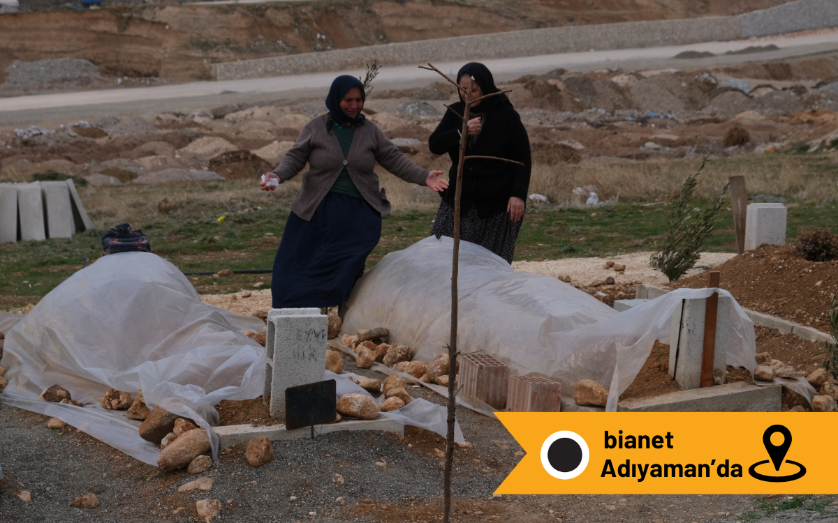 Adıyaman Mezarlığı: "Burada yatanların hakları helal değil!"