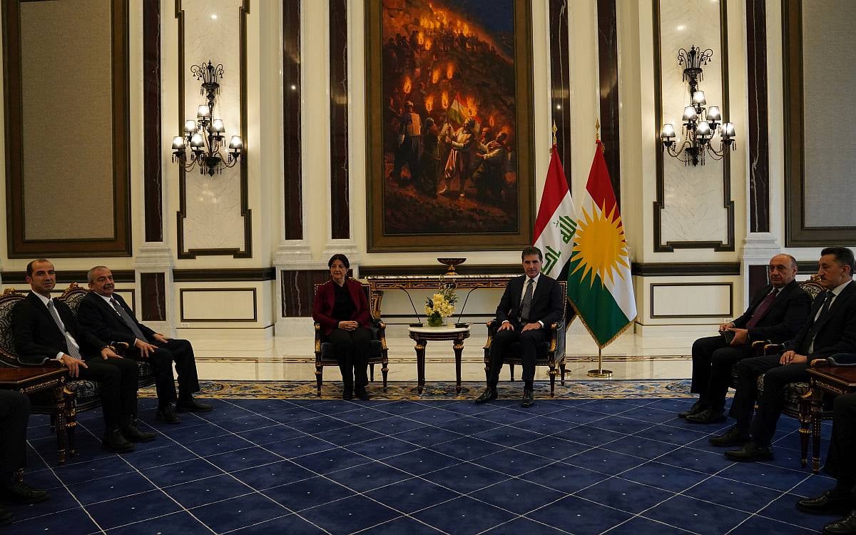 İmralı Heyeti, Neçirvan Barzani ile görüştü: En büyük rolü Kürt aktörler oynayacak