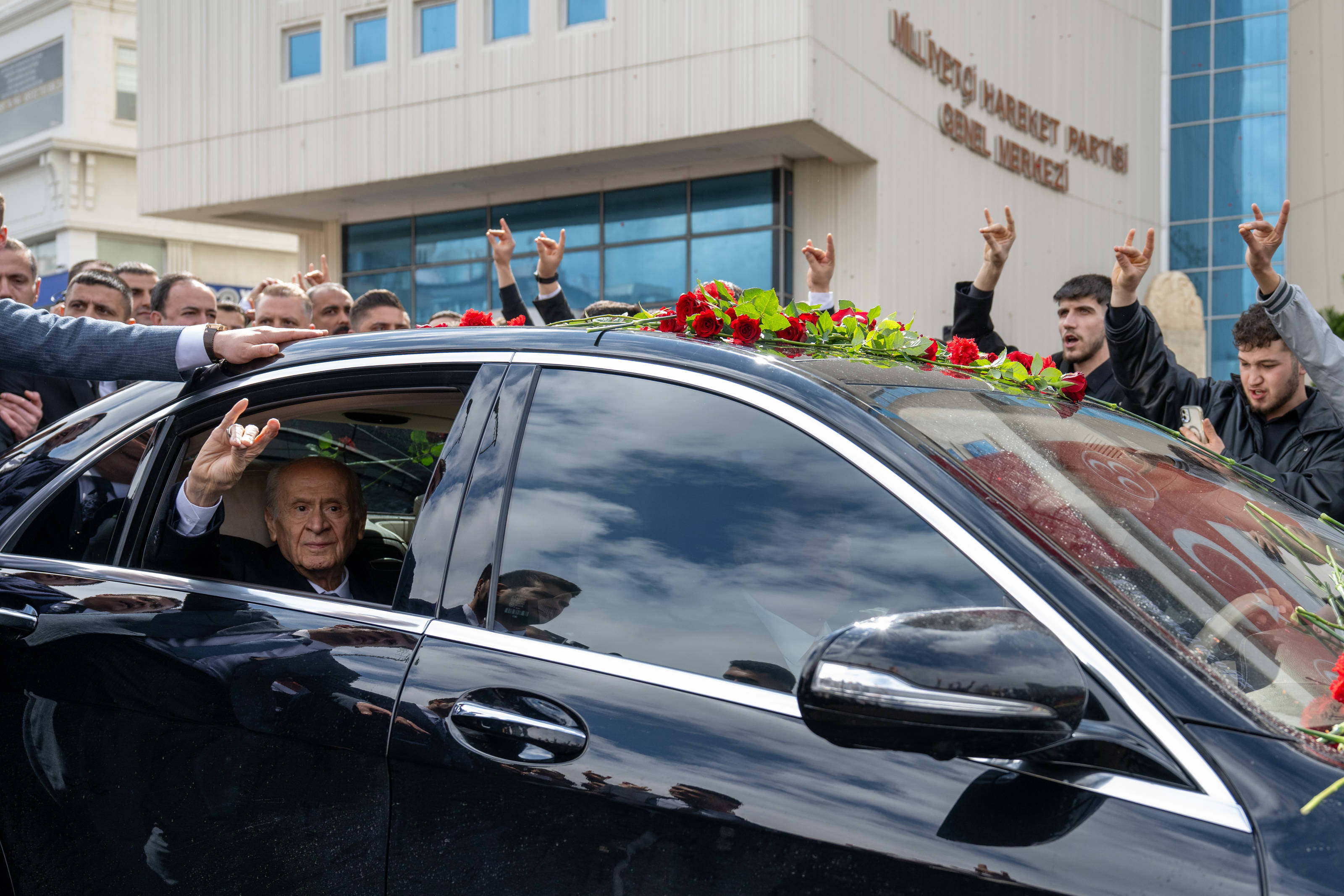 Bahçeli makes first public appearance in over two months, dispelling death rumors
