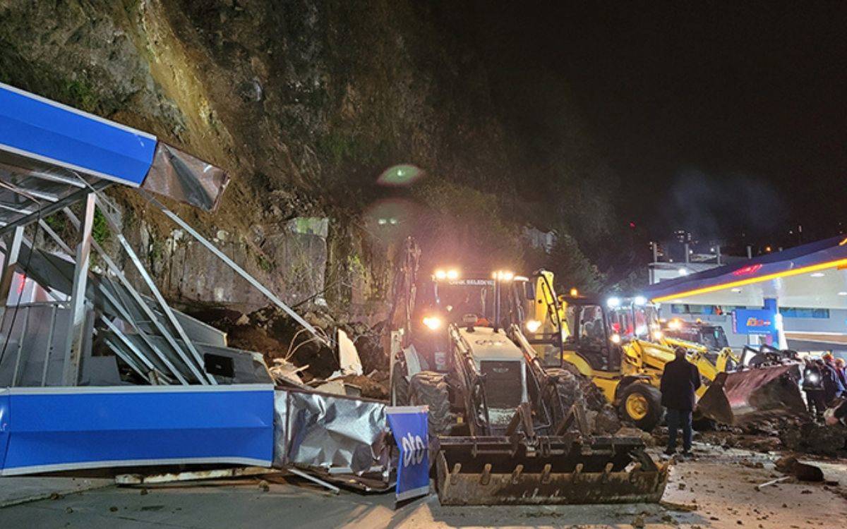 Samsun'da heyelan: Baba ve iki çocuğu hayatını kaybetti