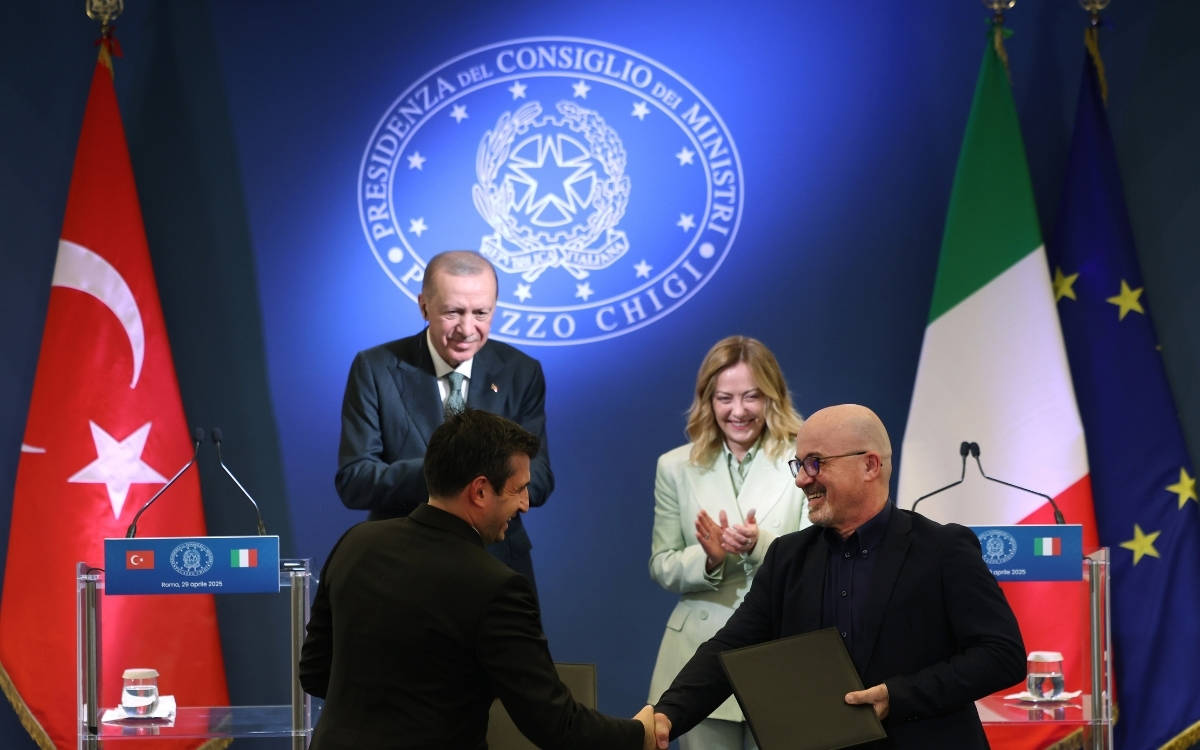 Türkiye ile İtalya arasında 11 anlaşma imzalandı