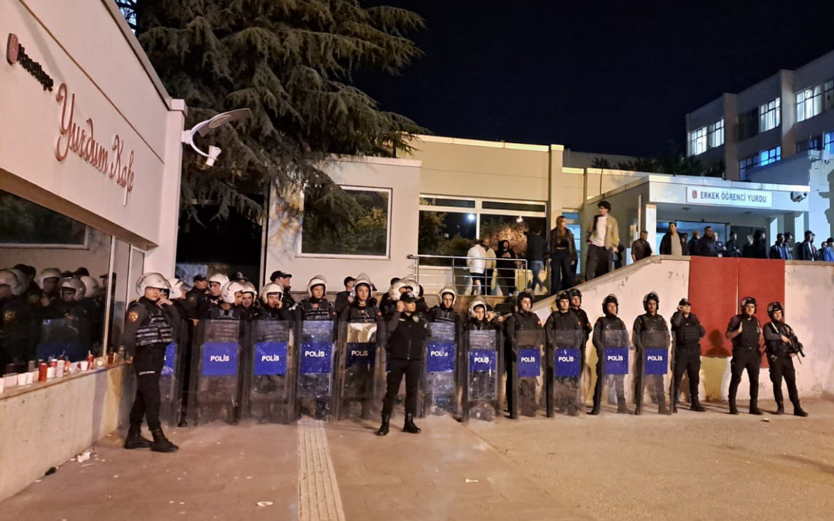 Hacettepe Üniversitesi öğrencilerine saldırı