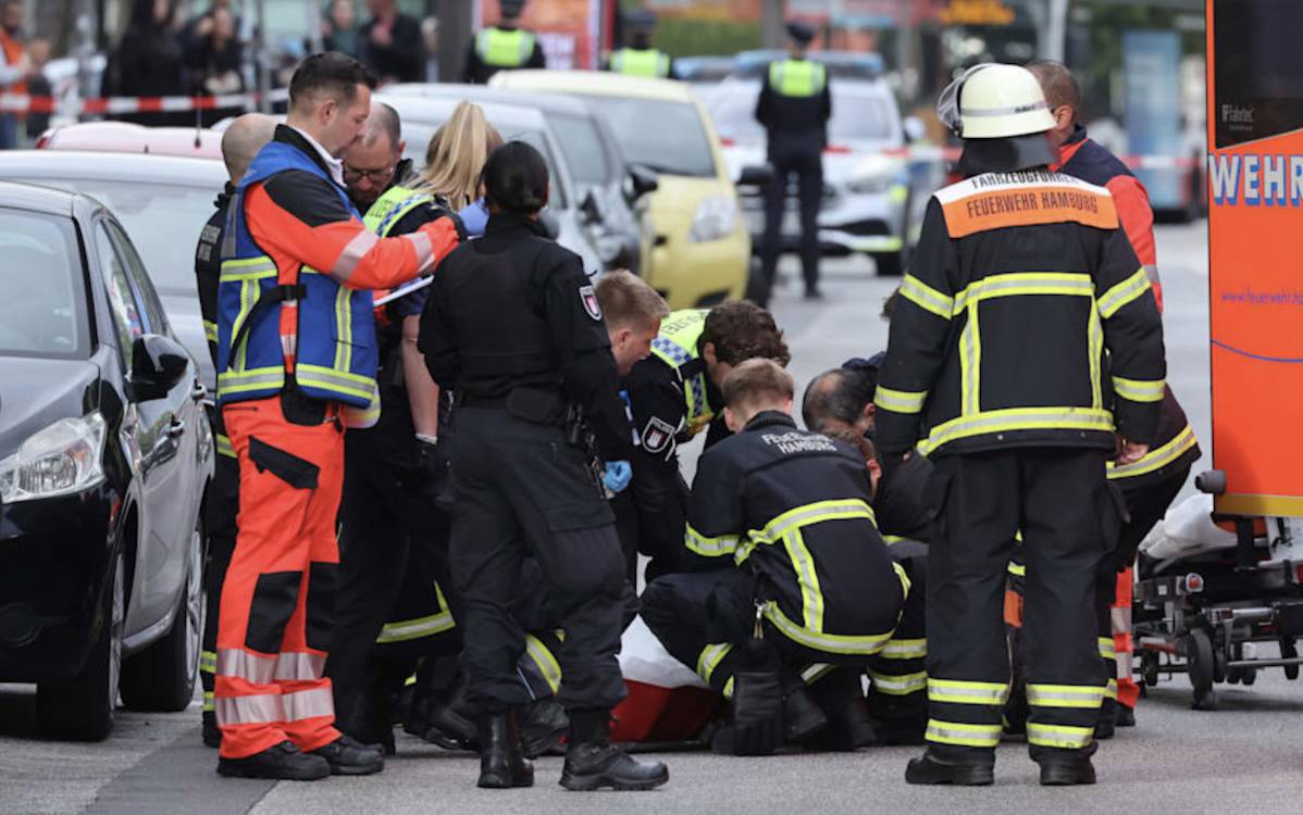 Almanya: Hamburg Merkez İstasyonu'nda bıçaklı saldırı, 4'ü ağır 18 yaralı