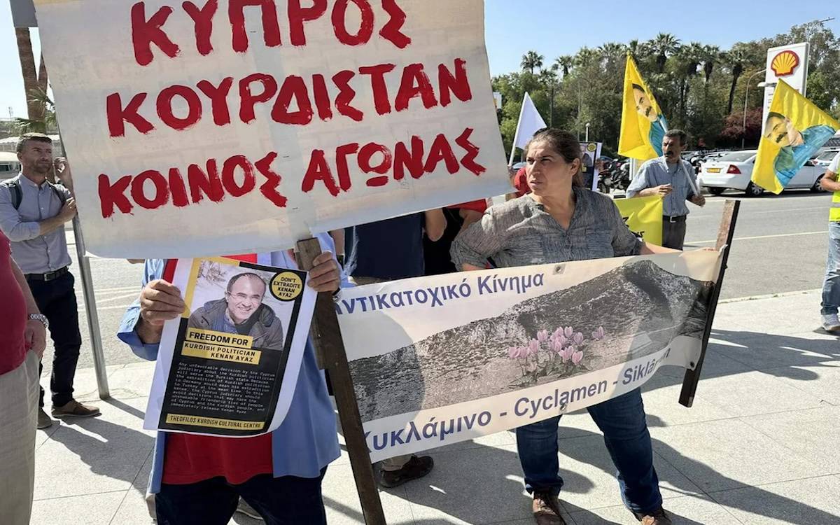 Almanya'da hüküm giyen Kürt siyasetçi Kenan Ayaz'ın Kıbrıs'a iadesi gündemde