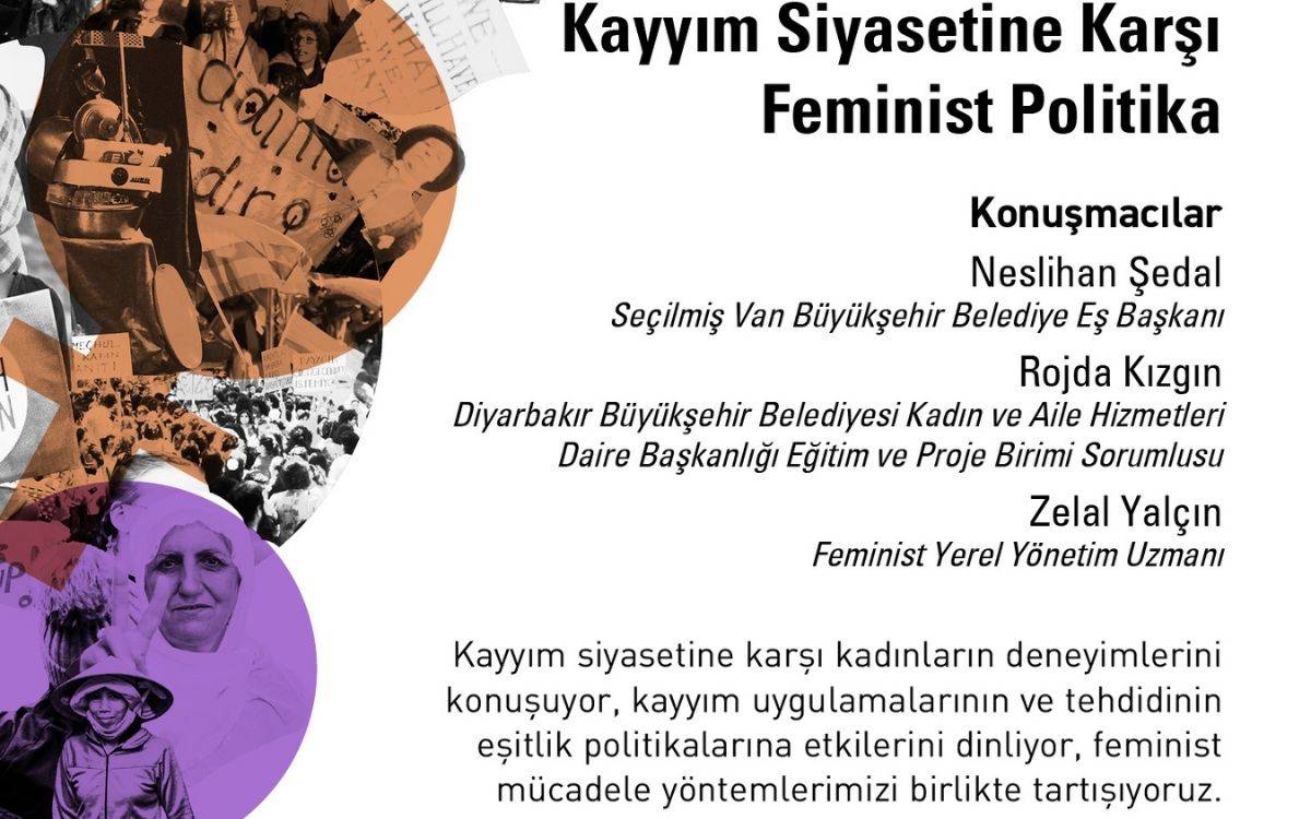 "Kayyım siyasetine karşı feminist politika” paneli İstanbul’da
