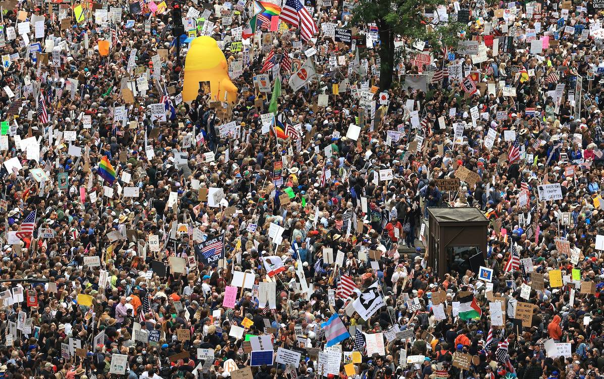 "Krallara yer yok":  Trump ülkesinde bir başkaldırı