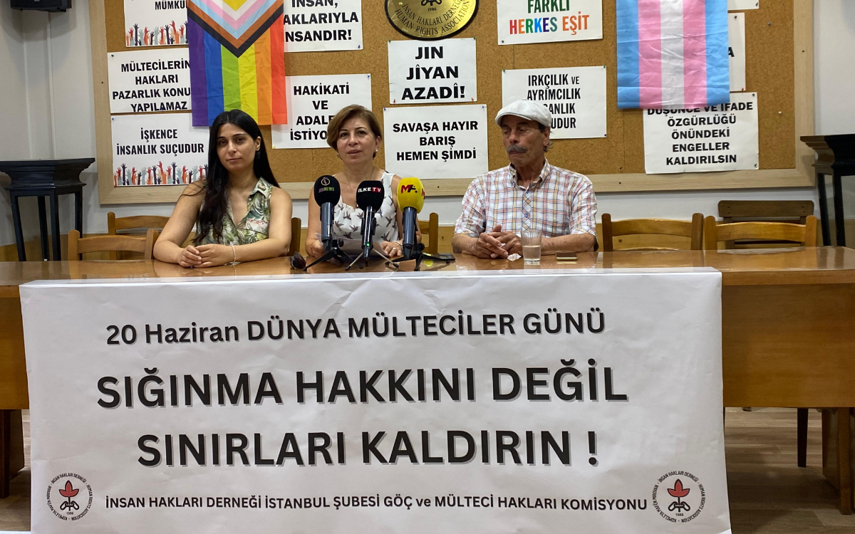 İHD İstanbul: Mülteciliği yaratan sebepler ortadan kaldırılmalı