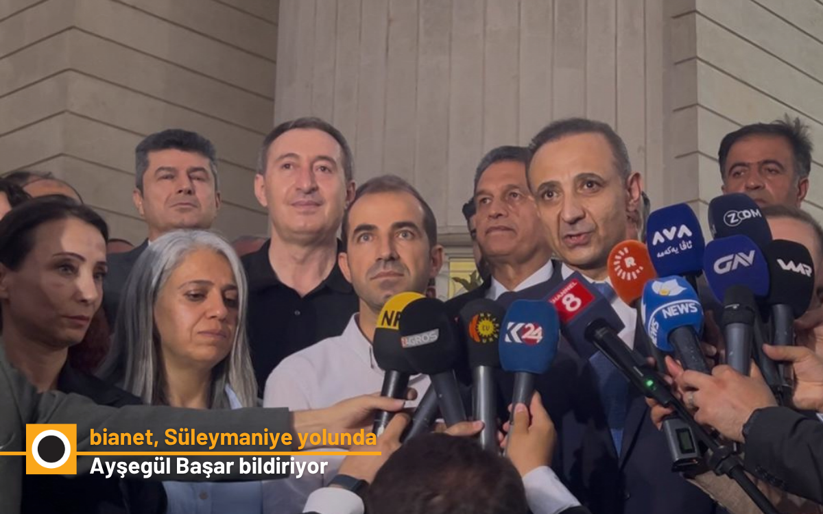 PKK'nin 'silah bırakma’ törenine katılacak heyet, IKBY’ye ulaştı