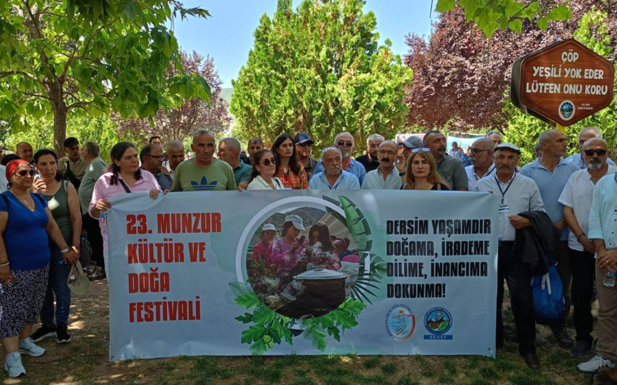 23emîn Festîvala Çandê ya Munzûrê dest pê kir