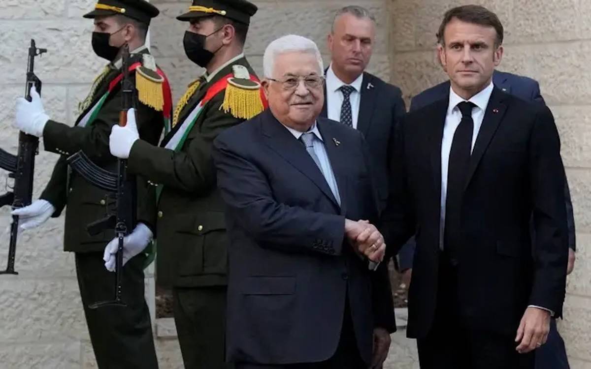 Macron: Fransa Filistin'i devlet olarak tanıyor