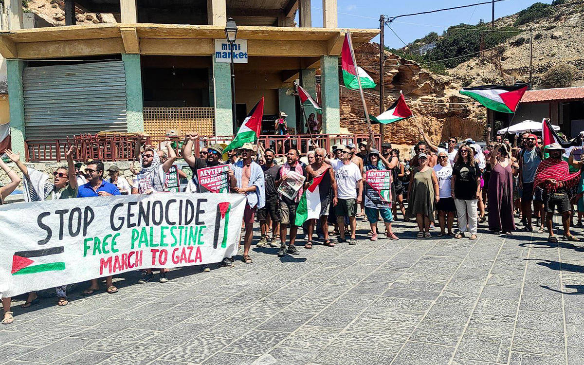 Gazze Yürüyüşü - Yunanistan’dan Faras: Filistin, çok daha geniş bir reddin siyasî simgesi