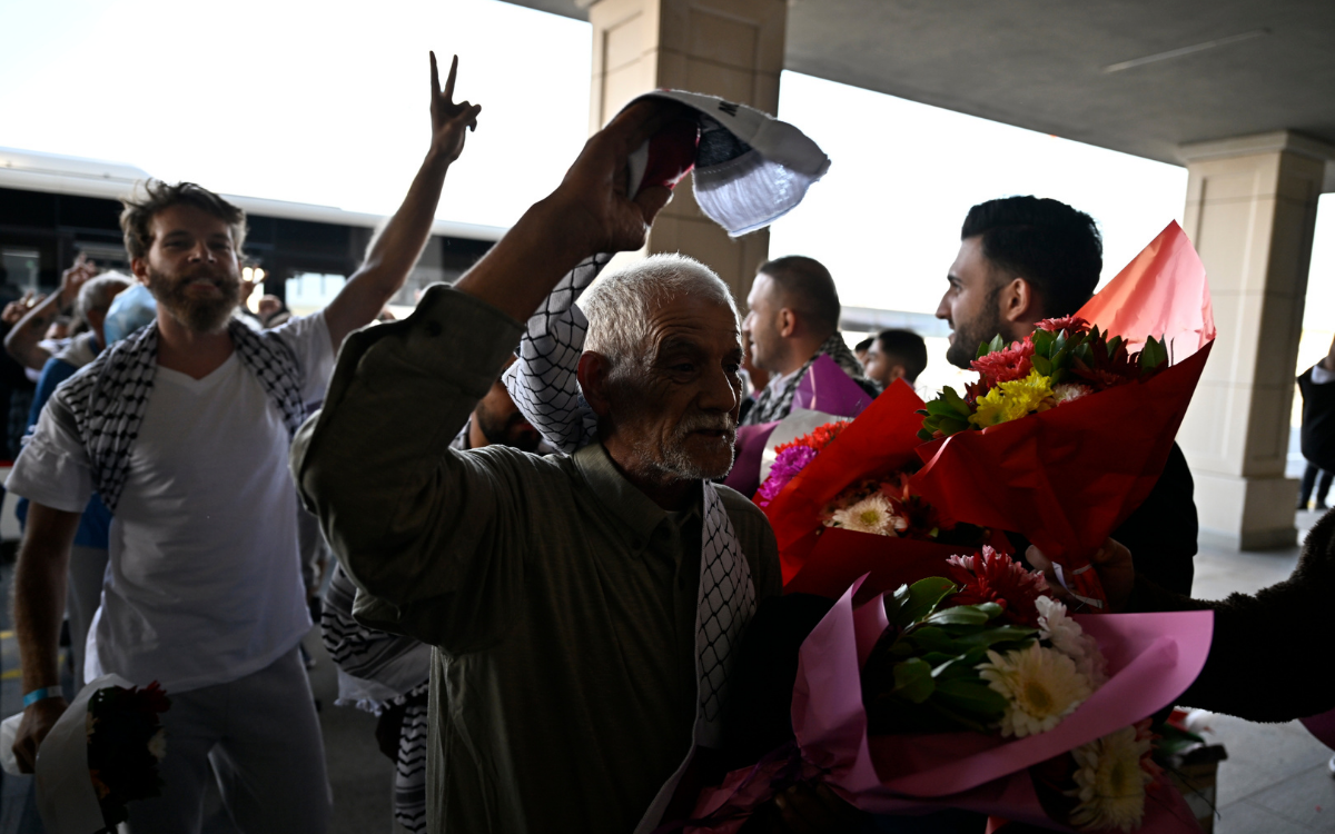 Küresel Sumud Filosu'nda alıkonulan yurttaşlar Türkiye'ye döndü