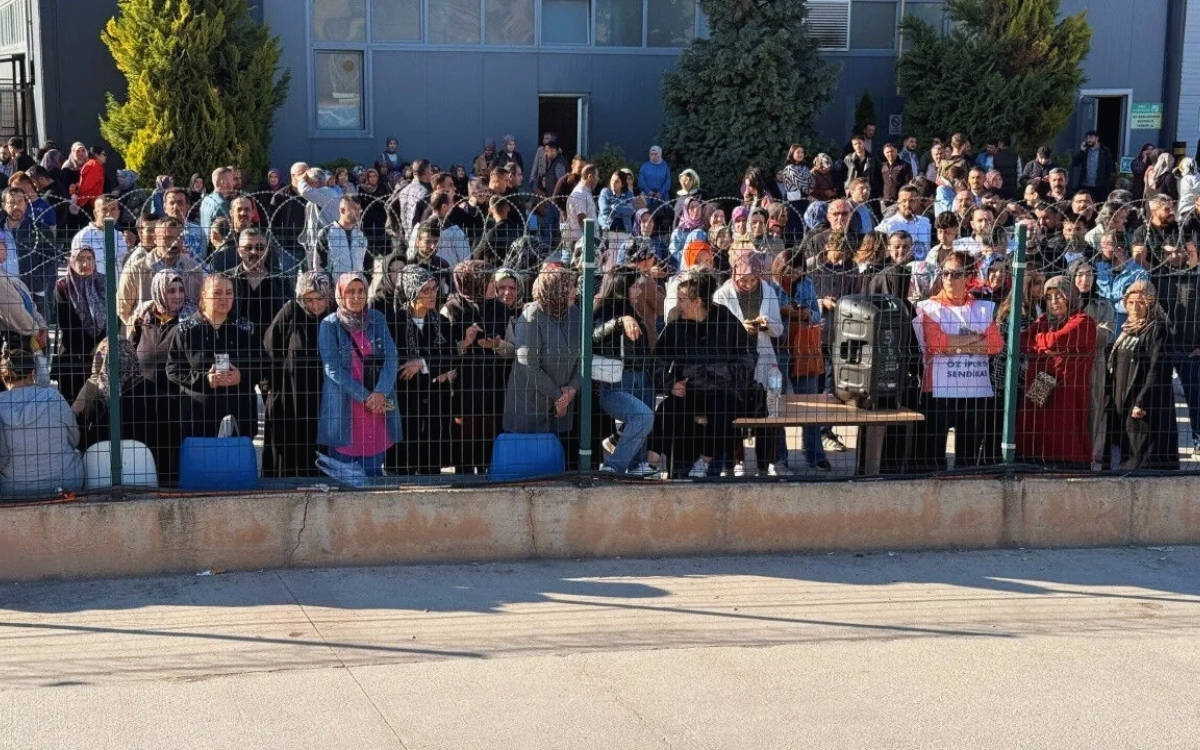 Tokat’ta maaşları ödenmeyen işçilerin direnişi sürüyor