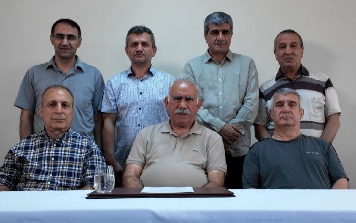 Abdullah Öcalan ailesi ile görüştü