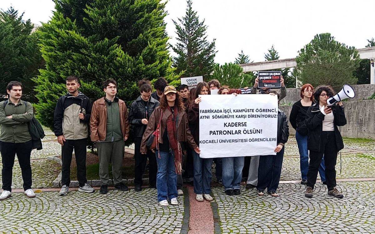 Kocaeli Üniversitesi öğrencileri: Okurken çalışmak, çalışırken ölmek istemiyoruz