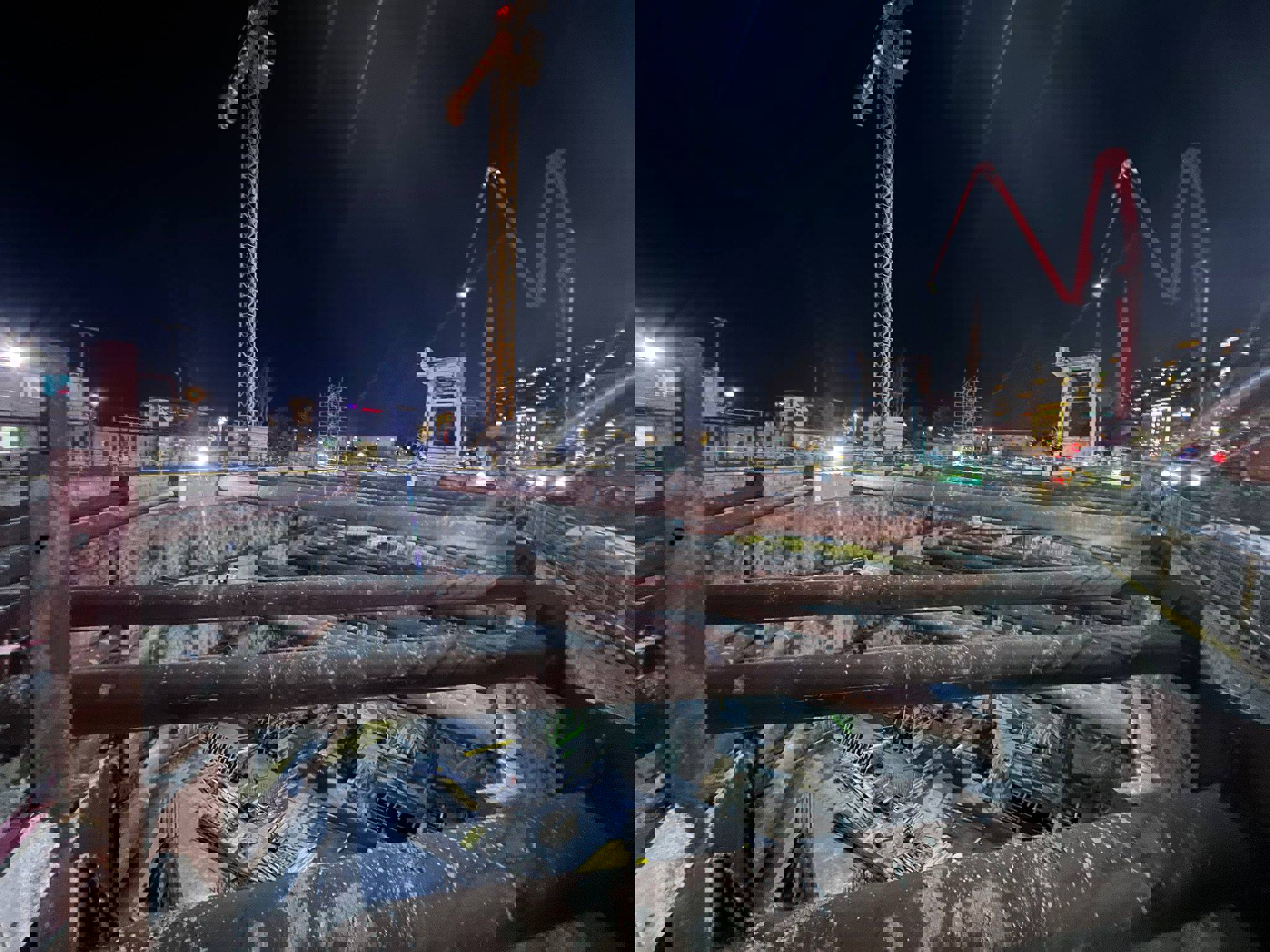 Çöken metro inşaatında bir işçi öldü