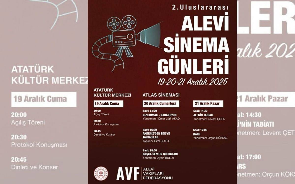 2. Uluslararası Alevi Sinema Günleri İstanbul’da başlıyor