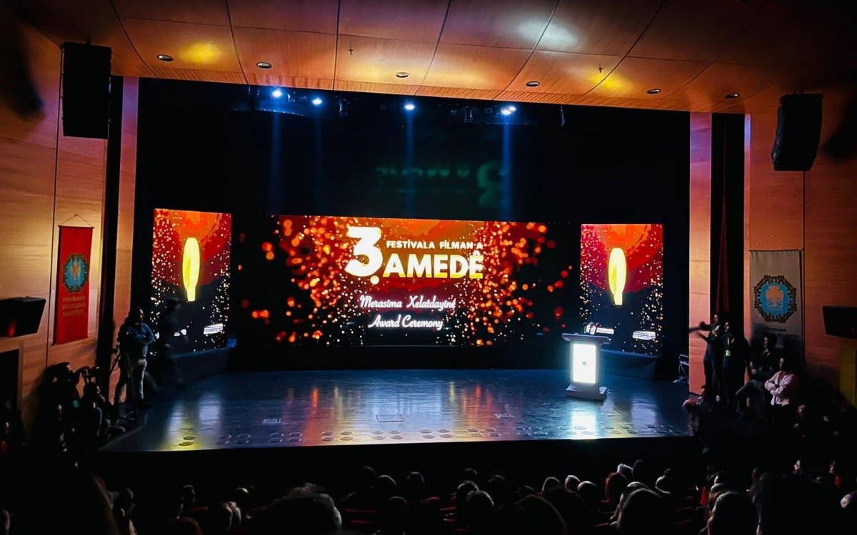 3. Amed Uluslararası Film Festivali, ödül töreniyle sona erdi