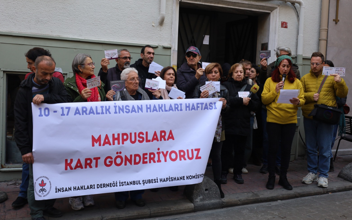 İHD’den mahpuslara dayanışma kartı