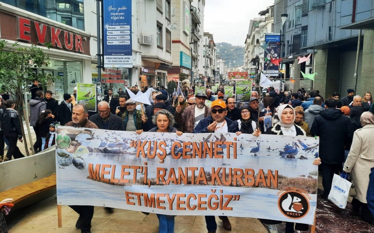 Ordu’da ‘kuş cenneti’ mücadelesi sürüyor