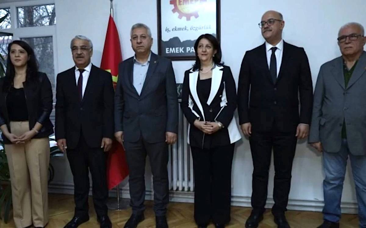 DEM İmralı Heyeti EMEP ile görüştü: "Bu sürecin barışla taçlanması gerekiyor"