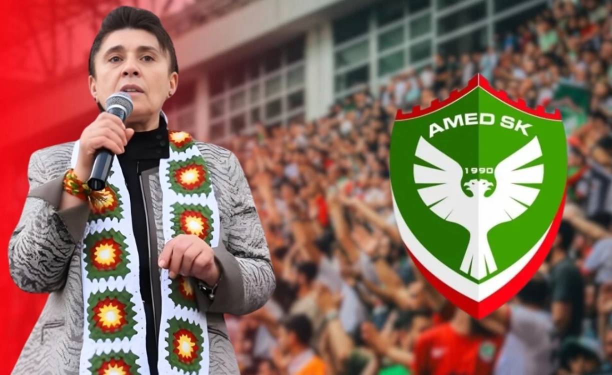 Amedsporê Leyla Zana vexwend maça xwe