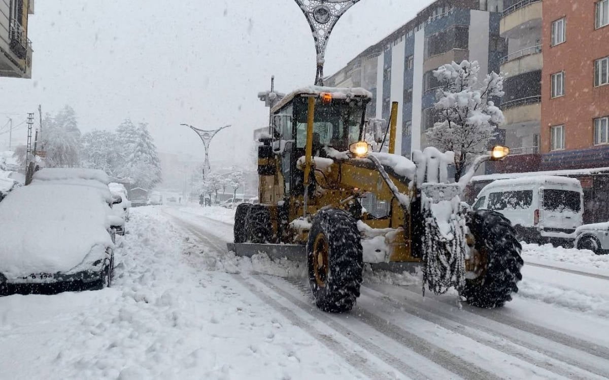 Van, Hakkâri, Bitlis ve Muş’ta kar nedeniyle 423 yerleşim yerine ulaşım sağlanamadı