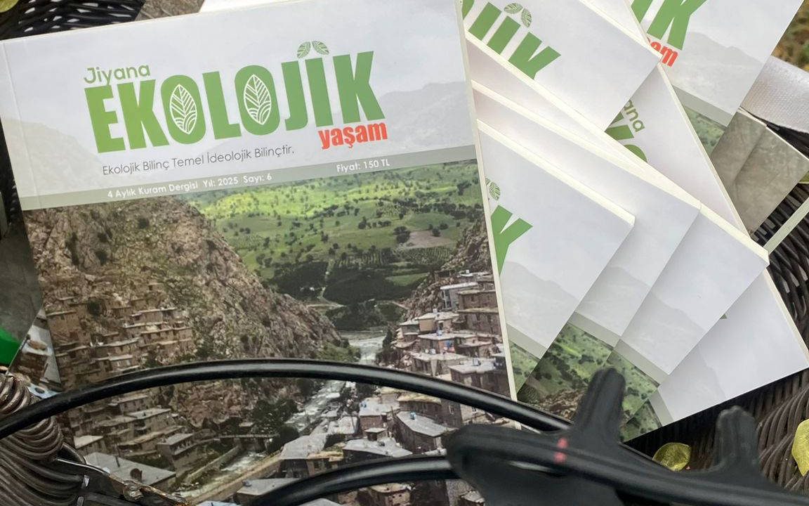 Madenciliğin ekolojik ve toplumsal yıkımı Ekolojik Yaşam/Jiyana Ekolojîk'in yeni sayısında