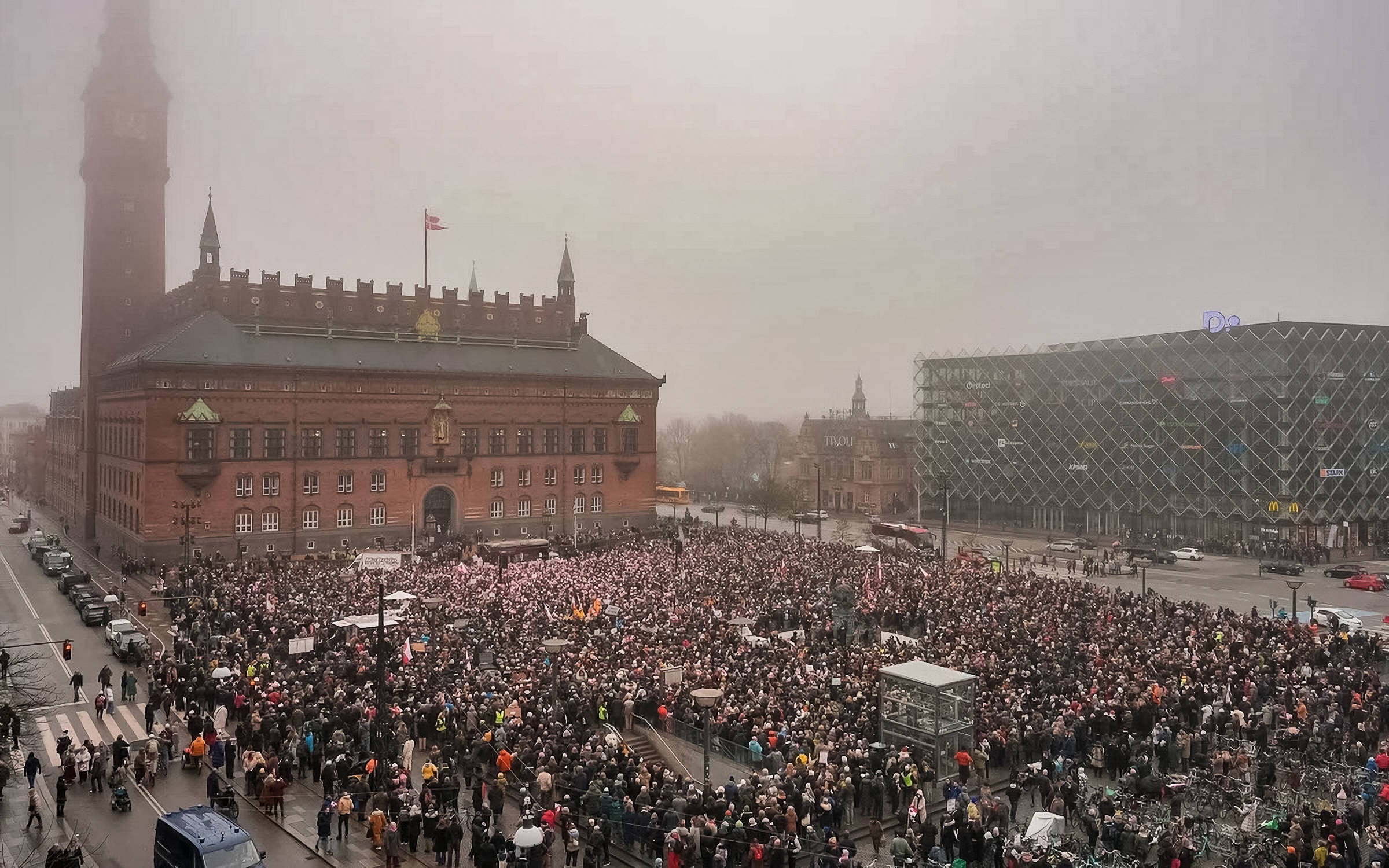 Danimarka: Binler, ABD istilasına karşı alana çıktı: “Grönland'a Dokunmayın”