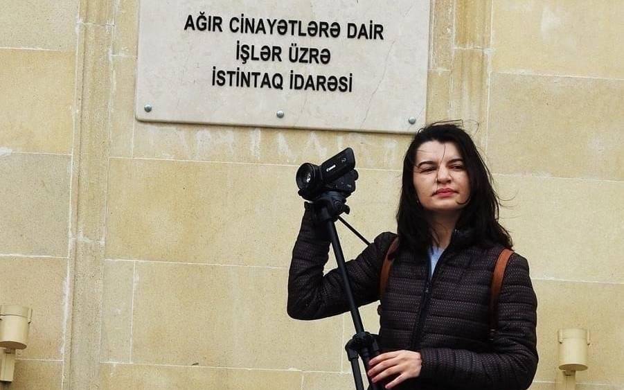 RSF, Azerbaycan’da hapis gazeteci Sevinç Vakıfkızı için Paris, Berlin ve Bern’de eylemde