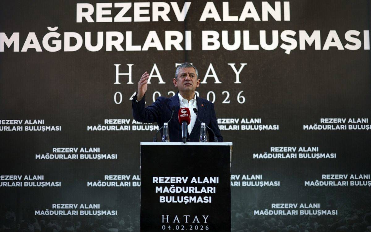 Özgür Özel Hatay'da: Depremzedeler oyla tehdit ediliyor