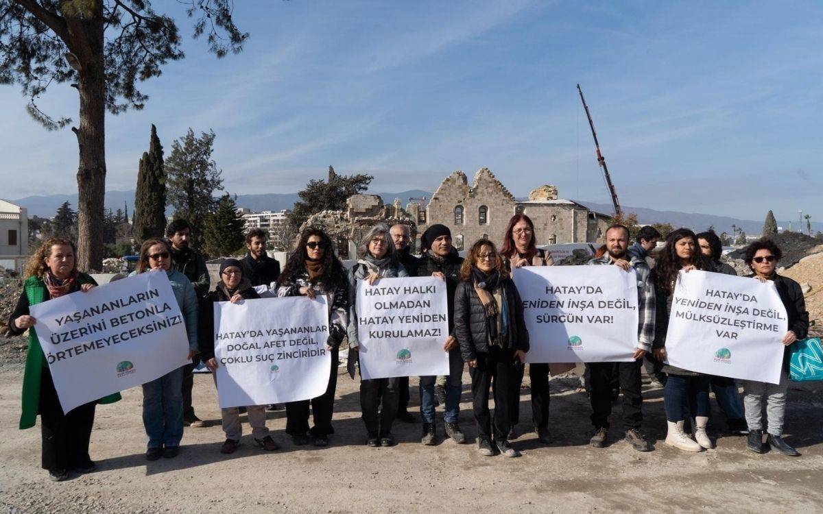 İklim Adaleti Koalisyonundan deprem tepkisi: “Hatay’da çoklu suç işleniyor”