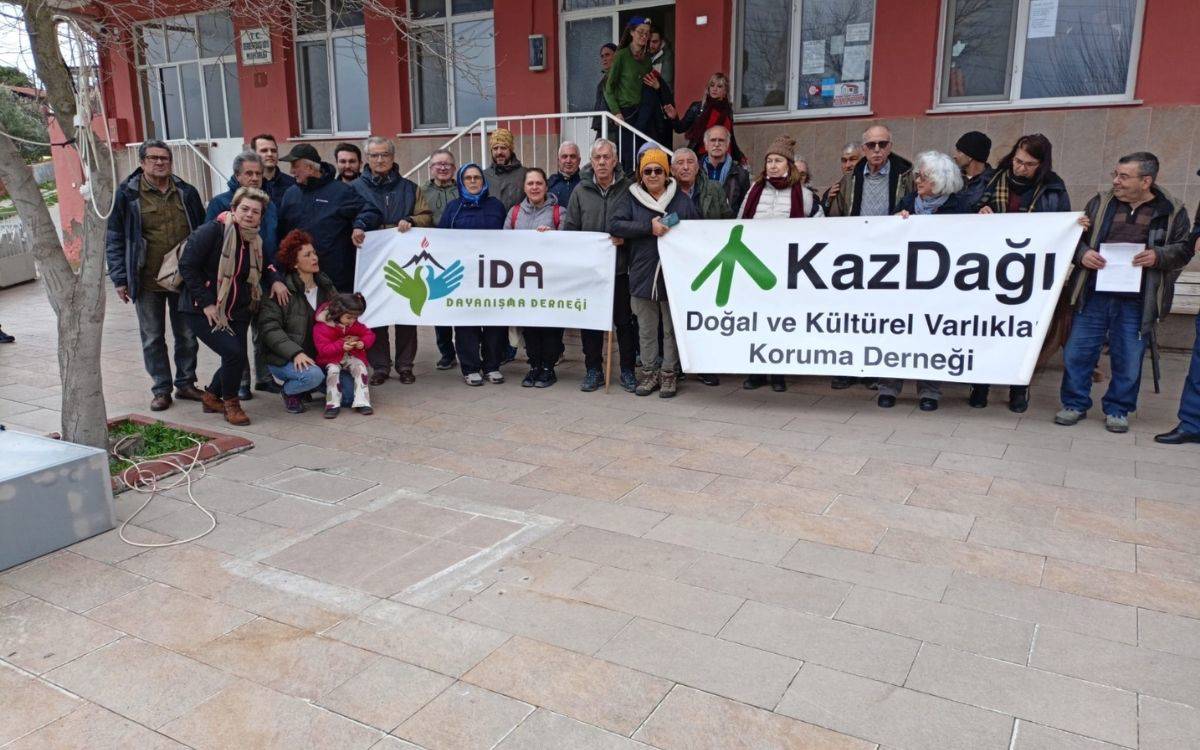 Kaz Dağları Koruma Derneği: Halkın olmadığı halkın katılımı toplantısı yapılamaz
