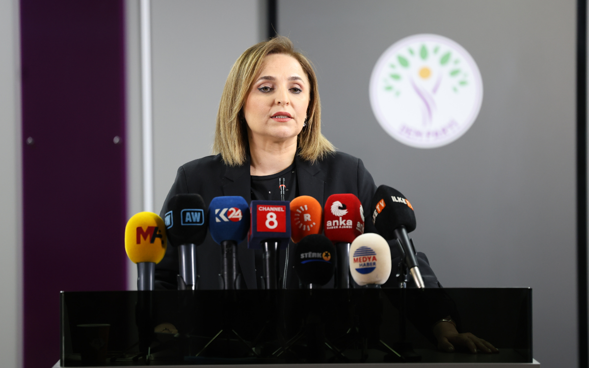 DEM Parti: 'Kürt'ün onuru, Türk'ün gururu' altın oran ise nihai rapora da yansımalı