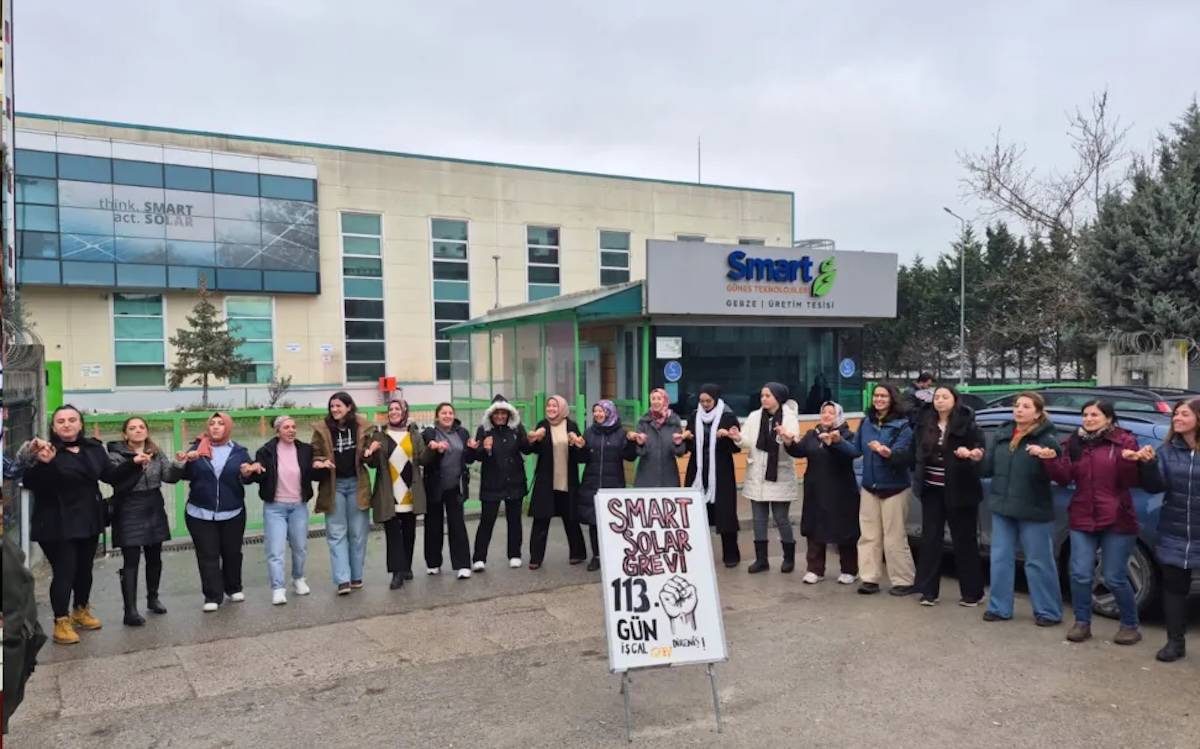 Smart Solar'da 114 günlük grev başarıyla sonuçlandı