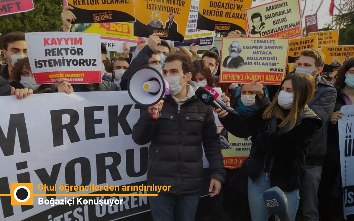 Öğrenci faaliyetlerinden arındırma devam ediyor