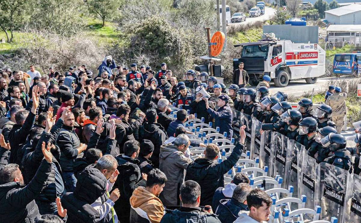 Kınık, Polyak Madeni'ndeki direniş başarıyla sonuçlandı: İşçilere hakları ödendi
