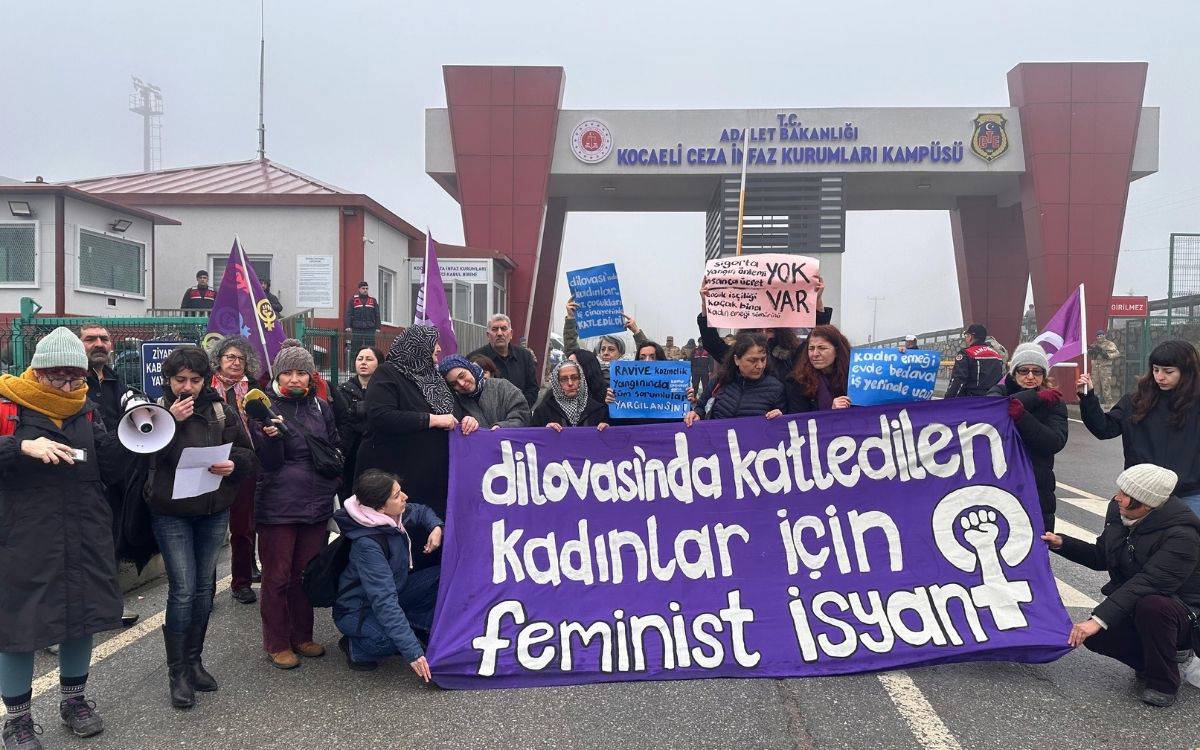 Feministler Dilovası davasında: Bu bir kaza değil, cinayet