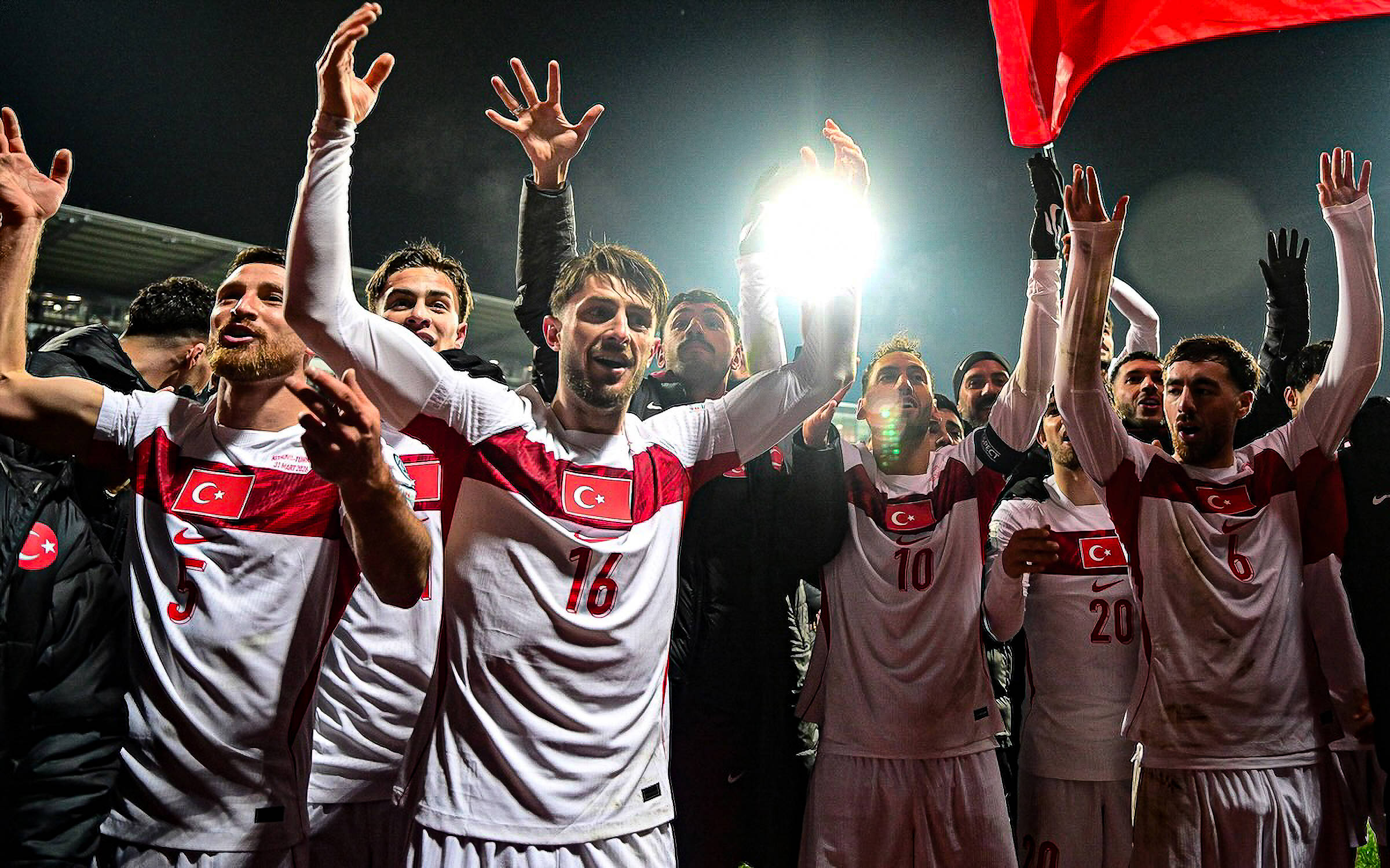 Türkiye Erkek Milli Futbol Takımı Dünya Kupasına gidiyor