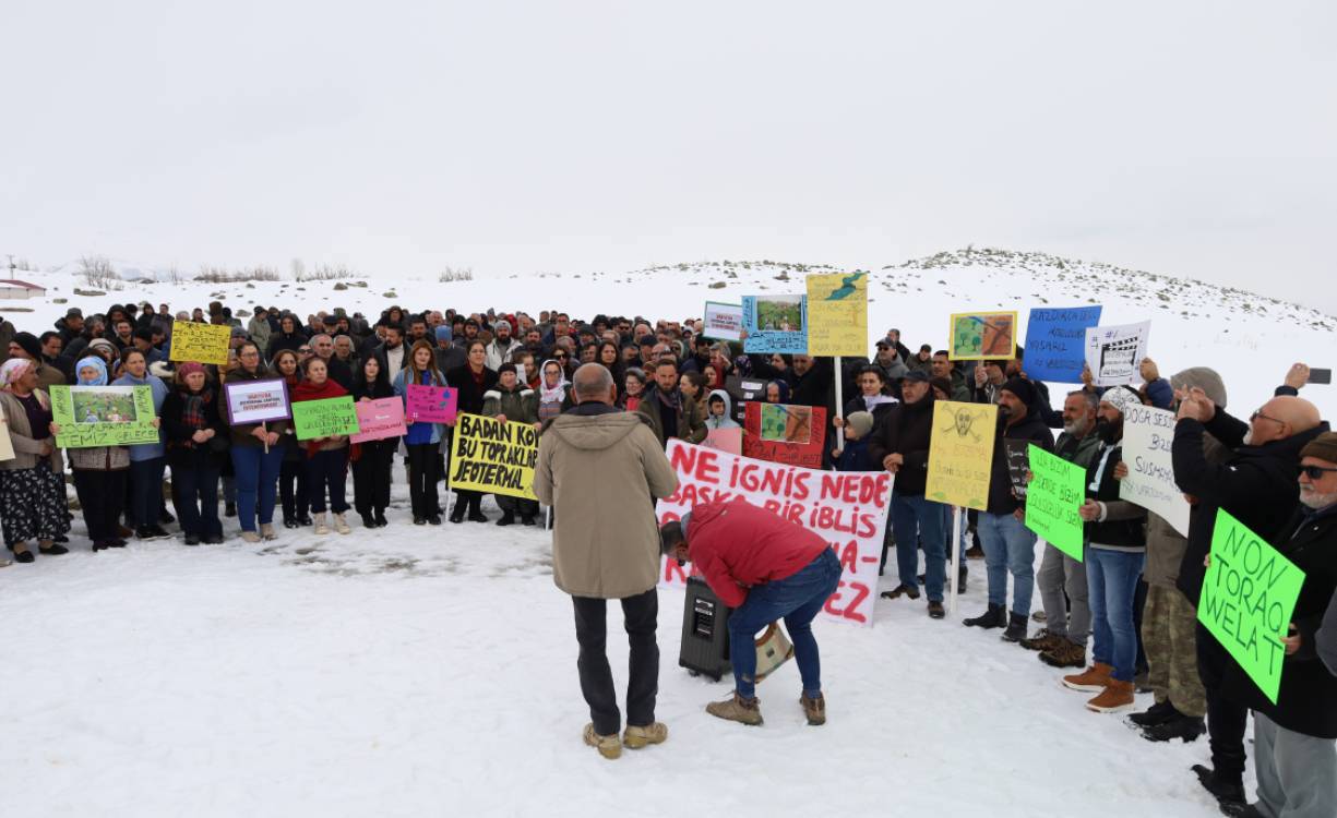 “Havamızın, suyumuzun kirlenmesine, hayvanlarımızın kıyımına izin vermeyeceğiz”
