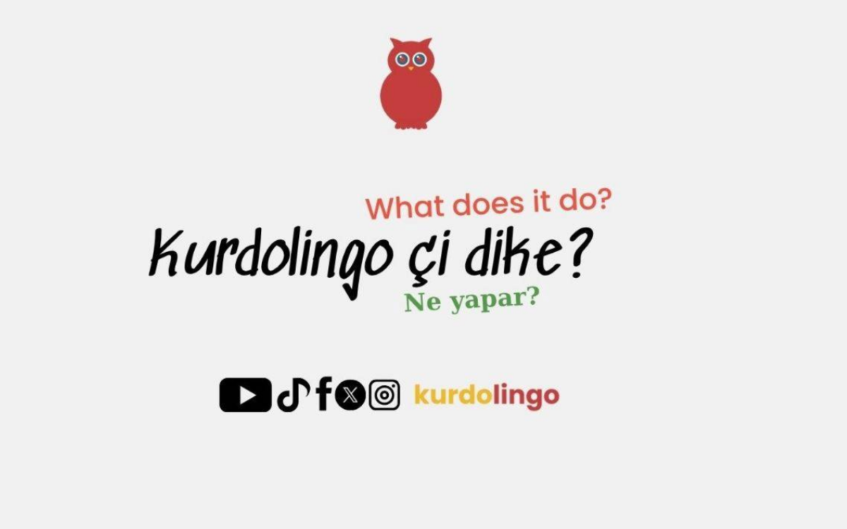 Kürtçe öğreniminde yapay zeka dönemi: Kurdolingo yayında
