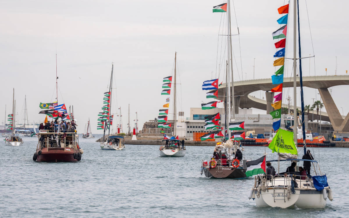 Küresel Sumud Filosu, Gazze’ye yeniden yelken açtı